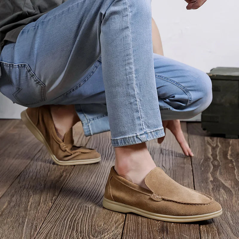 OldMoney Luxe Suede Loafers