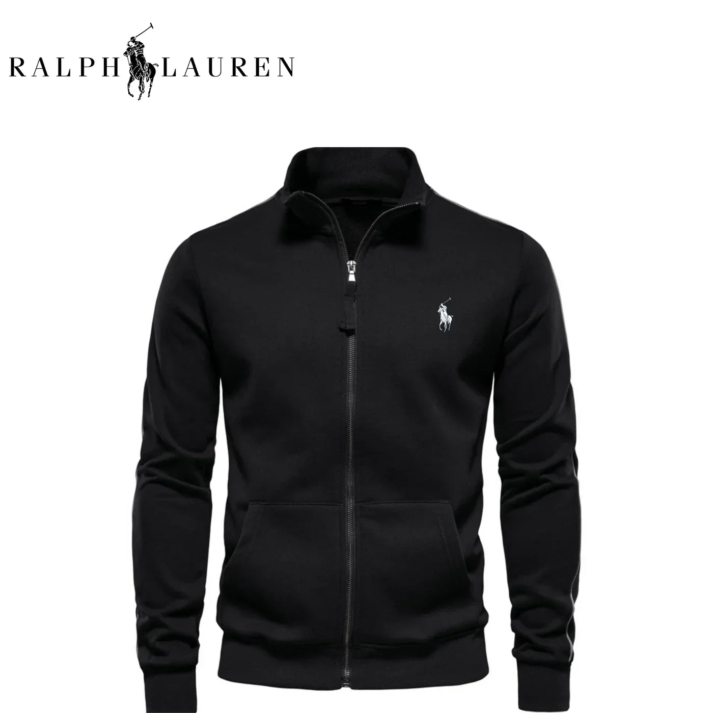 RL Classic Zip-Up Sweater