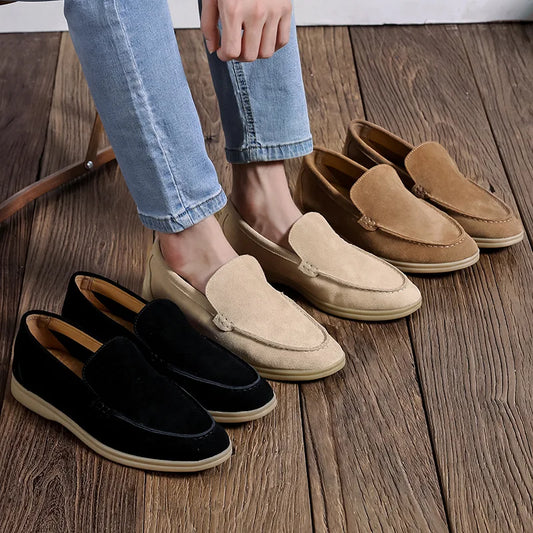 OldMoney Luxe Suede Loafers
